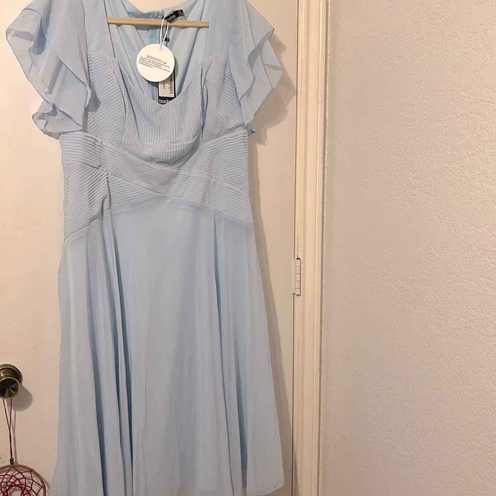 Boohoo dress, never been worn. New and all tags attached